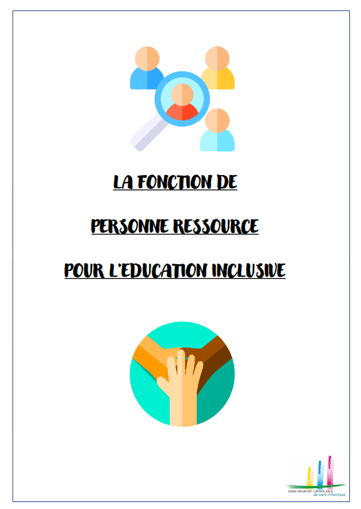 le dessin de la couverture évoque la relation d'aide, la prise en compte des besoins particuliers 