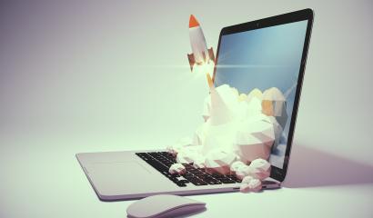 Lancement de fusée hors d'un PC