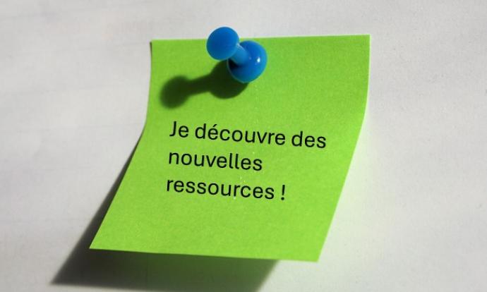 Post-it je découvre des nouvelles ressources !