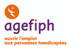 Logo Agefiph - Ouvrir l'emploi aux personnes handicapées